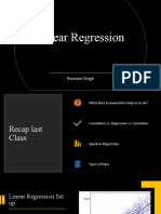 Linear Regression Model Fundamentals