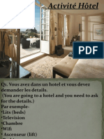 Activité Hôtel (Advance Level Part-5)