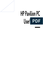 HP Pavilion PC User's Guide