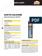 Acetic Silicone: Technical Data Sheet