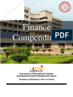 Finance Compendium