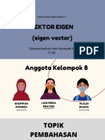 TI2D - Kelompok 8 - VEKTOR EIGEN