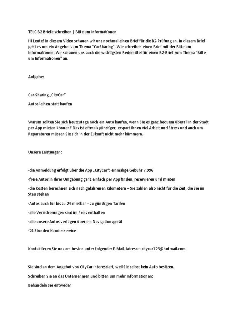 Telc b2 briefe schreiben pdf