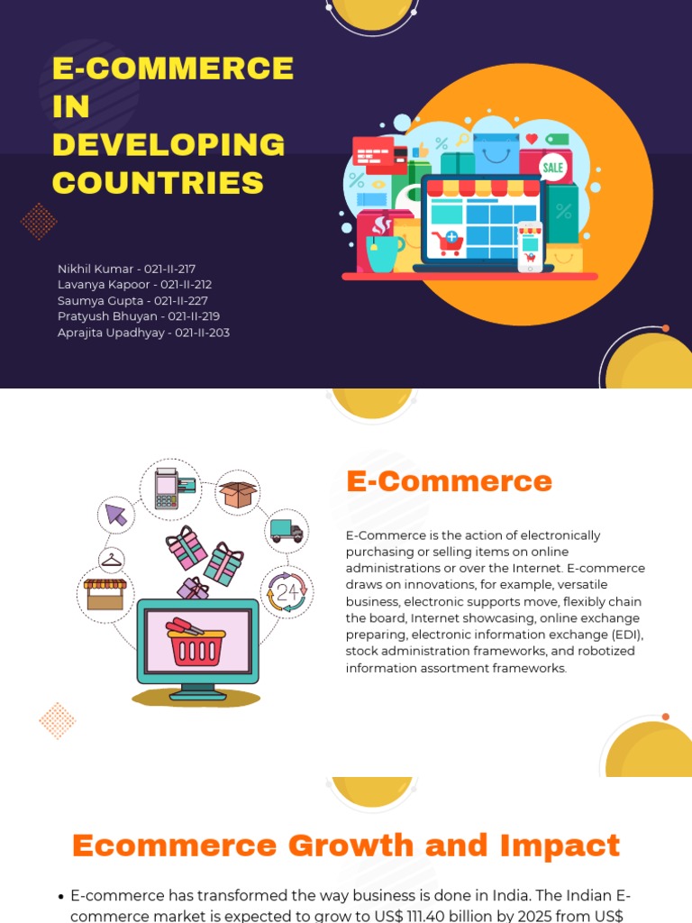 E-Commerce in Developing Countries | PDF | E Commerce | Business