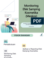 Monitoring Efek Samping Kosmetika