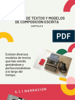 MODELOS DE TEXTOS Y MODELOS DE COMPOSICIÓN ESCRITA