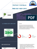 La Norma Iso 14001 - 2018