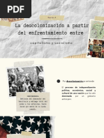 Descolonización Enfrentamiento Capitalismo Socialismo Historia Universal Contemporánea