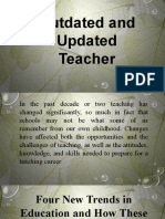 7 Outdated and Updated Teacher
