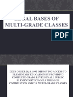 2 Legal Bases of Multi Grade Classes