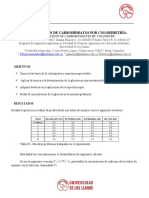 08 - 07 - Determinacion de Carbphidratos Por Colorimetria