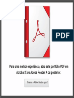 Acrobat X Ou Adobe Reader X Ou Posterior. para Uma Melhor Experiência, Abra Este Portfólio PDF em