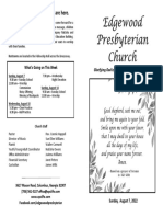 Edgewood Presbyterian Church: Welcome! We Are Glad You Are Here