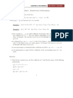 Chapter 2: Polynomial: ENG. MATH 1 / LGB 10303