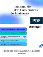 Higiene e Legislação de Alimentos - Seminário 2