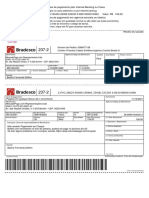 Instruções de pagamento de boleto bancário