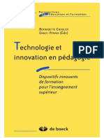 PDF Technologie Et Innovation en Pedagogie Dispositifs Innovants de Formation Pour Lx27enseignement Superieur 2002 Compress