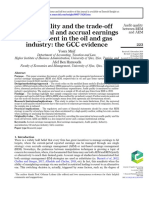 Audit Quality and The Trade-Off Between Real and Accrual Earnings Management in The Oil and Gas Industry The GCC Evidence