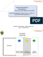 (Week 1) Materialitas & Prosedur Analitis