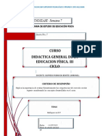 Guia 7 - Didactica General de La E.F. Iii Ciclo