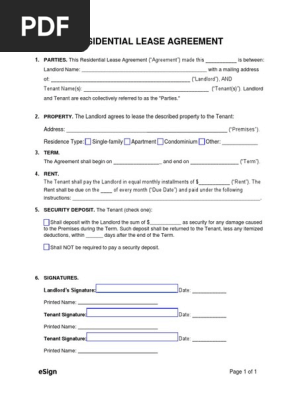 Simple-1-Page-Residential-Lease-Agreement