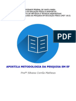 Apostila Metodologia Da Pesquisa Ef