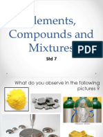 Element Compound Mixtures Notes
