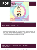 Taller para Embarazadas - Más Conexión Emocional