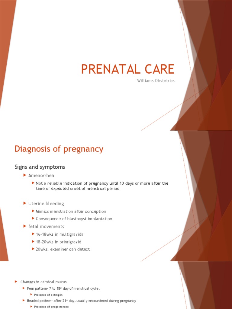 Comprehensive Guide to Prenatal Care | PDF | Pregnancy | Human ...