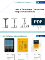 APRESENTAÇÃO - Processo Seletivo Docente - Sistemas Estruturais e Concepção Arquitetônica - UniCatolica (2018)