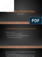 Bahasa Indonesia Kelas 7 (Senin, 25 Juli 2022)