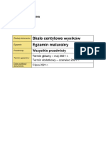 Wstepne Informacje o Wynikach Egzaminu Maturalnego 2021 CENTYLE