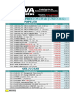 Lista Nova Productos (28 Junio 22)