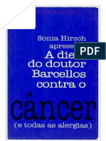 A Dieta Do Doutor Barcellos Contra o Cancer Sonia Hirsch