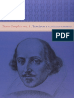 Resumo Teatro Completo de William Shakespeare Volume 1 William Shakespeare