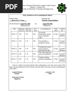 Daily Attendance and Accomplishment Report - Bryan Jay E. Ochoa - Rockstar Funnel Builders