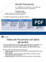 Tablas de Frecuencia