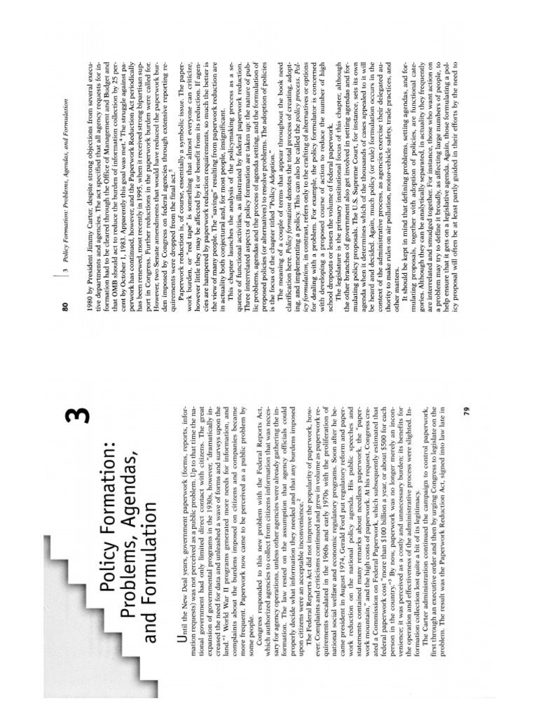 James E. Anderson - Public Policymaking (Capitulo 3) | PDF