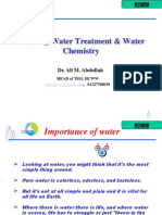 Drinking Water Treatment & Water Chemistry