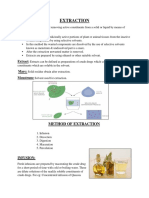 Extracts and Exaduate