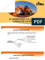 Códigos de colores en señalización de seguridad