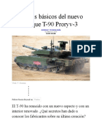 4 Datos Básicos Del Nuevo Tanque T-90 Proryv-3