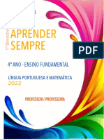 Aprender sempre: sequências didáticas de Língua Portuguesa e Matemática