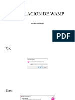 Instalacion de Wamp