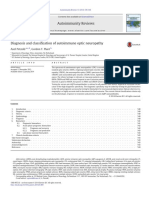 Autoimmunity Reviews: Axel Petzold, Gordon T. Plant