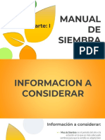 Manual de Siembra (Parte.I)