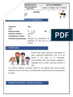 F-Fpa-82-Ruta de Aprendizaje #1, Ética. 3°