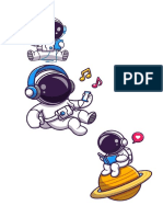 Astronautas para dibujar