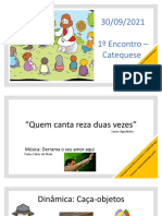 1º Encontro Catequese