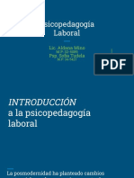 Psicopedagogía Laboral